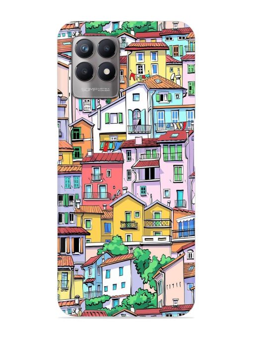 Europe Old Town Snap Case for Realme 8I Zapvi