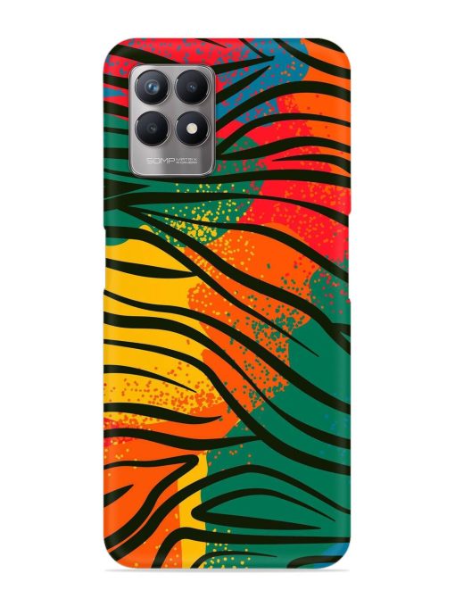 Bright Colorful Snap Case for Realme 8I Zapvi