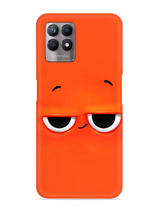 Smiley Face Snap Case for Realme 8I Zapvi