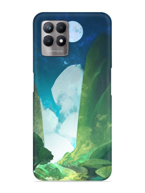 Abstract Art Of Nature Snap Case for Realme 8I Zapvi