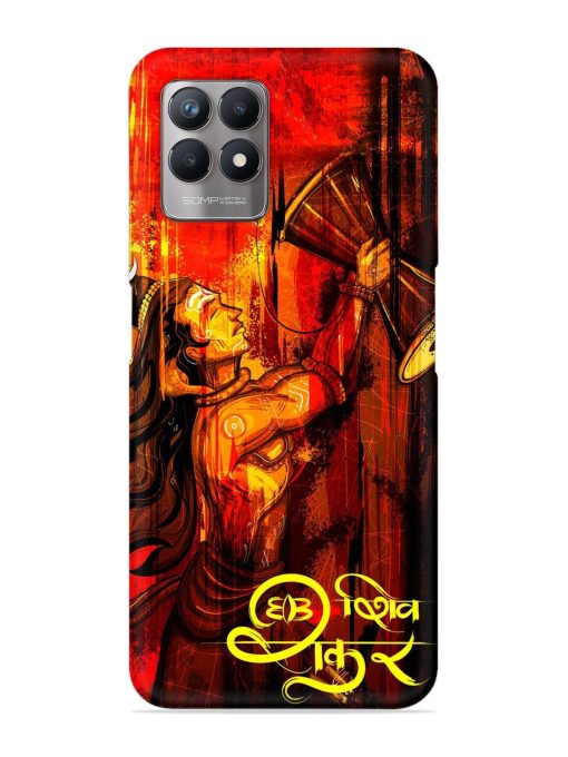 Illustration Lord Shiva Snap Case for Realme 8I