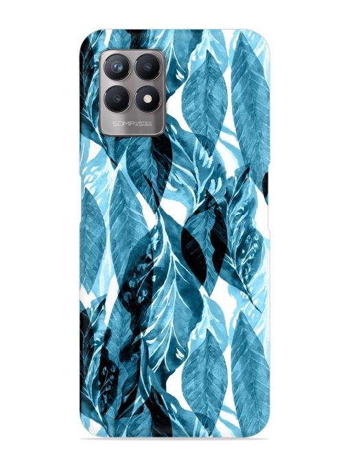 Leaves Pattern Jungle Snap Case for Realme 8I Zapvi