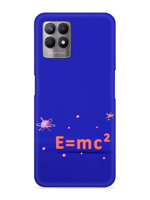 Formula Relativity Equation Snap Case for Realme 8I Zapvi