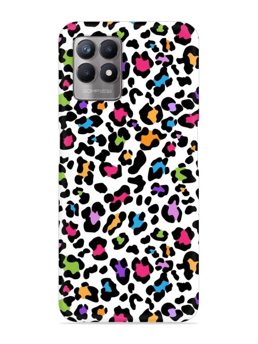 Seamless Leopard Pattern Snap Case for Realme 8I Zapvi