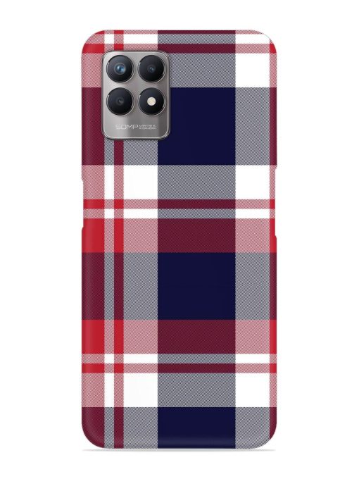 Classic Plaid Tartan Snap Case for Realme 8I Zapvi