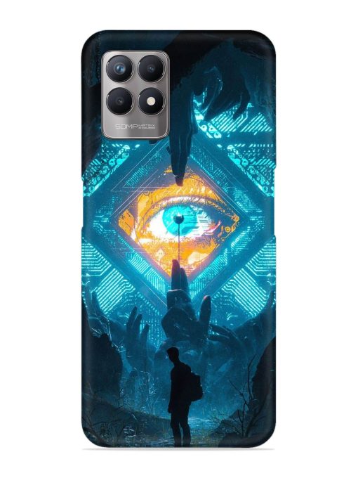 Arcane Eye Snap Case for Realme 8I Zapvi