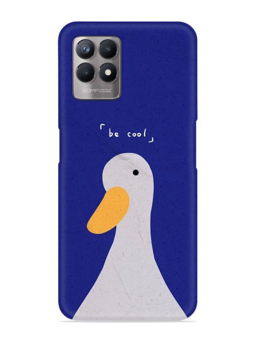 Be Cool Duck Snap Case for Realme 8I Zapvi