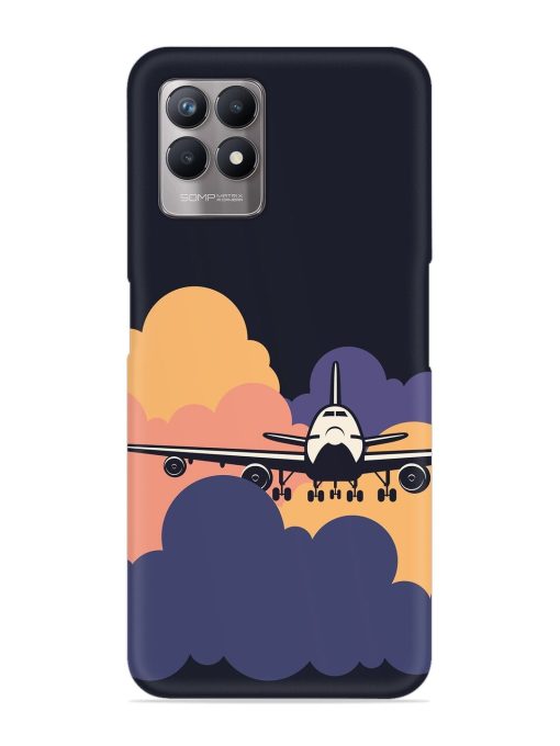 Aeroplane vector Snap Case for Realme 8I Zapvi