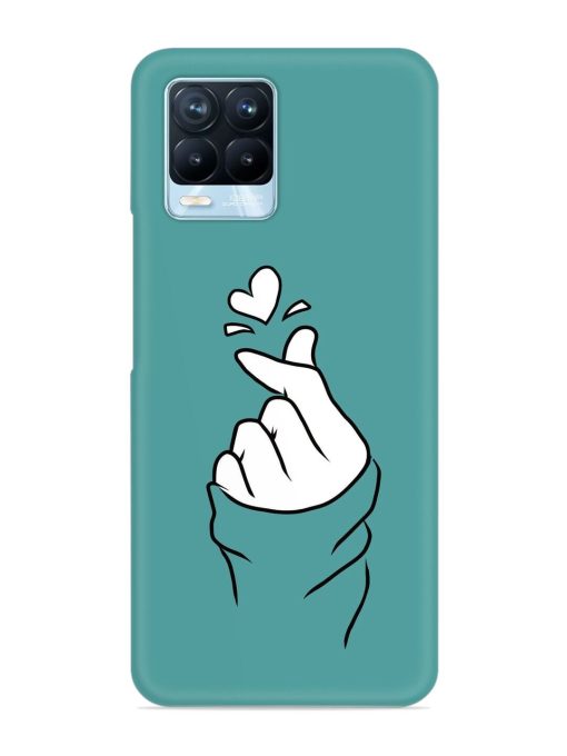 Korean Heart Sign Art Snap Case for Realme 8 Pro Zapvi