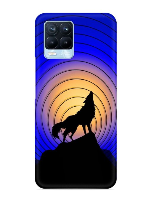 Fox Roaring Design Snap Case for Realme 8 Pro