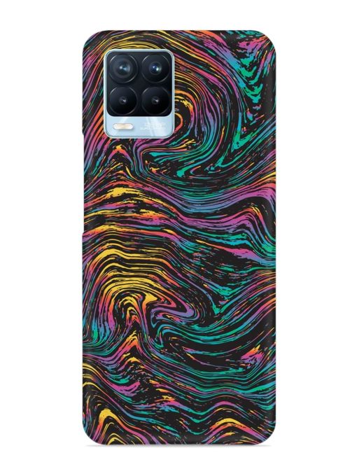 Abstract Liquid Colors Snap Case for Realme 8 Pro Zapvi