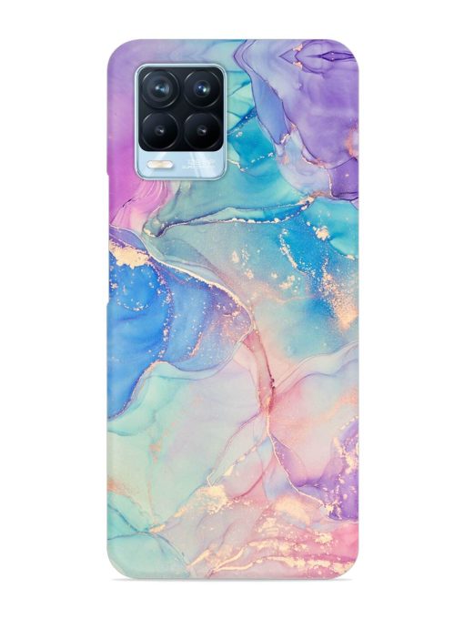 Alcohol Ink Colors Snap Case for Realme 8 Pro