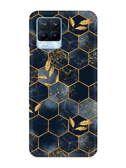 Marble Hexagon Seamless Snap Case for Realme 8 Pro Zapvi