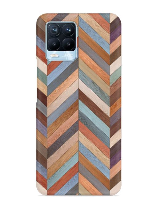 Seamless Wood Parquet Snap Case for Realme 8 Pro Zapvi