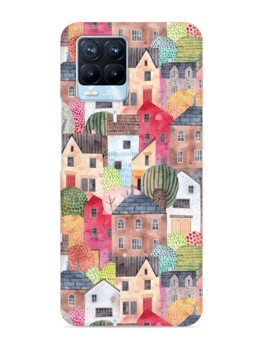 Abstract Seamless Pattern Snap Case for Realme 8 Pro Zapvi