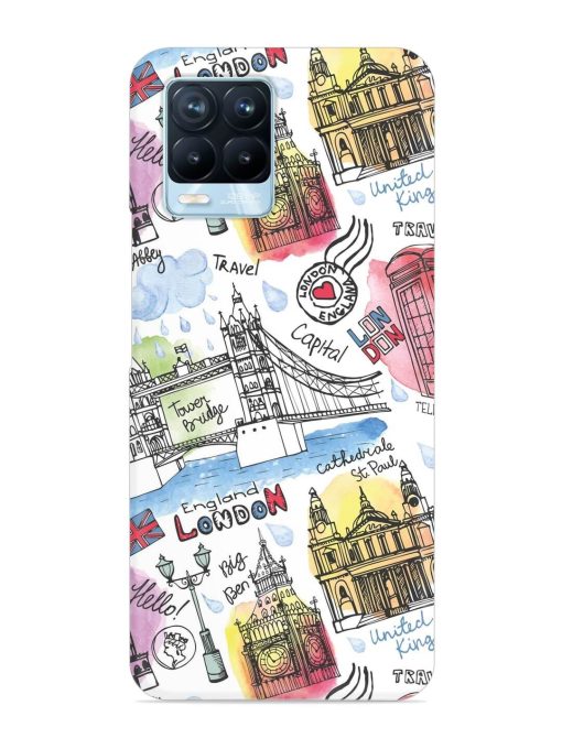 Vector London Landmark Snap Case for Realme 8 Pro Zapvi