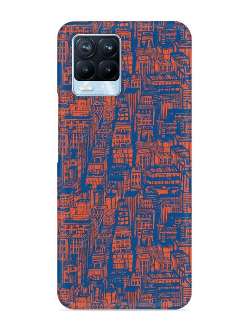 Hand Drawn Seamless Snap Case for Realme 8 Pro