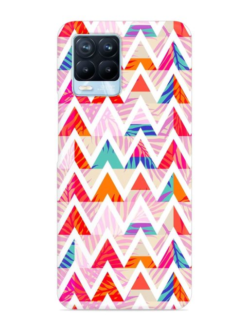 Abstract Triangle Background Snap Case for Realme 8 Pro Zapvi