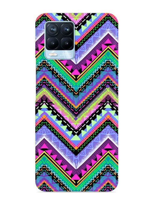 Tribal Aztec Print Snap Case for Realme 8 Pro