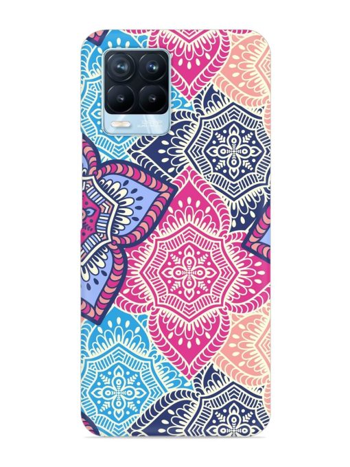 Ethnic Floral Seamless Snap Case for Realme 8 Pro