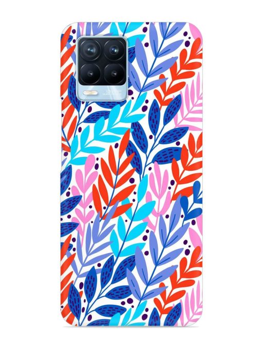 Bright Floral Tropical Snap Case for Realme 8 Pro