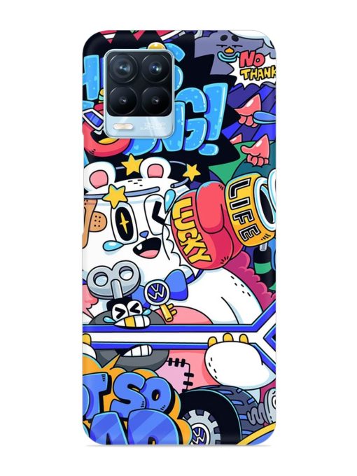 Universal Doodle Snap Case for Realme 8 Pro