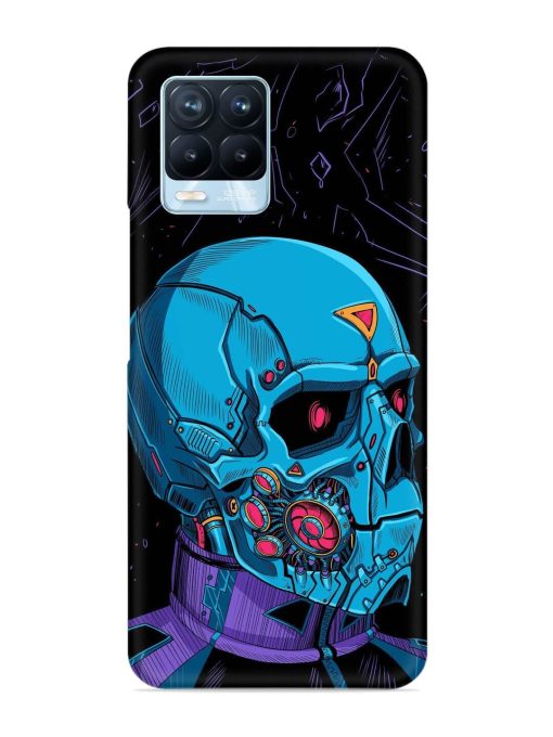 Skull Robo Vector Snap Case for Realme 8 Pro