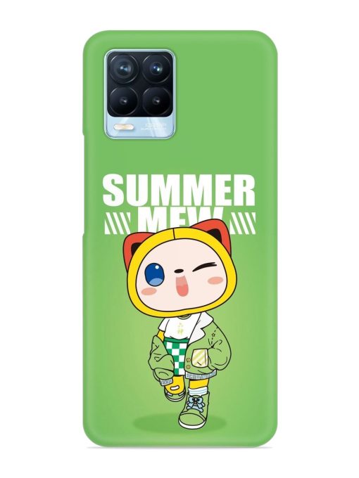 Summer Mew Snap Case for Realme 8 Pro Zapvi