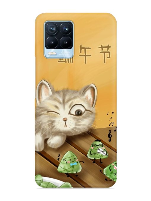 Cat Scorpion Dancing Snap Case for Realme 8 Pro