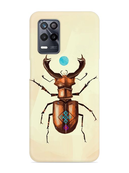 Stag Beetle Vector Snap Case for Realme 8S (5G)