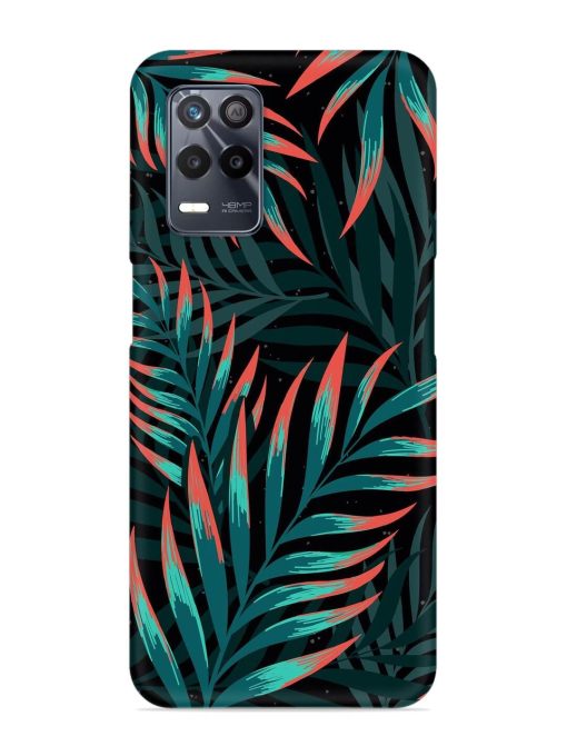 Green Leaf Art Snap Case for Realme 8S (5G) Zapvi