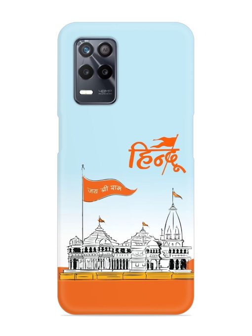 Ram Mandir Hindu Snap Case for Realme 8S (5G) Zapvi