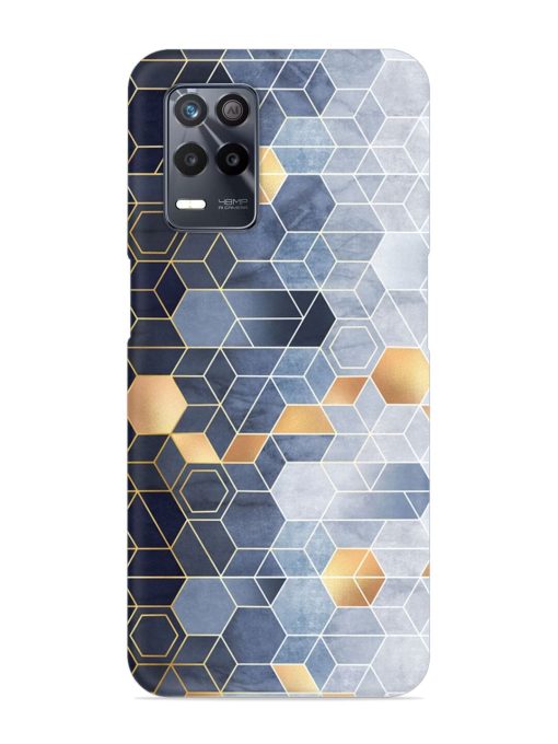 Geometric Abstraction Hexagons Snap Case for Realme 8S (5G)