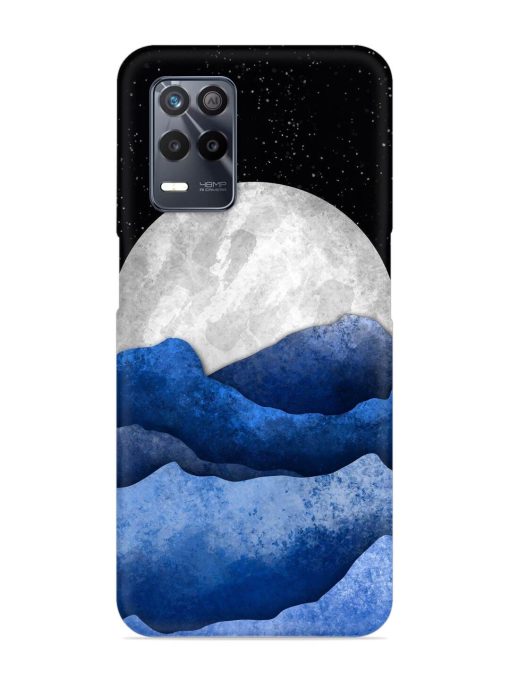 Full Moon Mountain Vector Snap Case for Realme 8S (5G) Zapvi