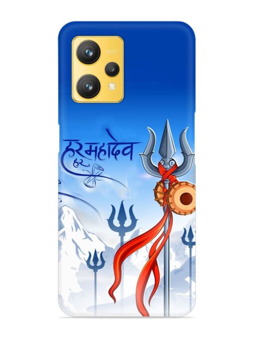 Har Har Mahadev Trishul Snap Case for Realme 9 (4G)