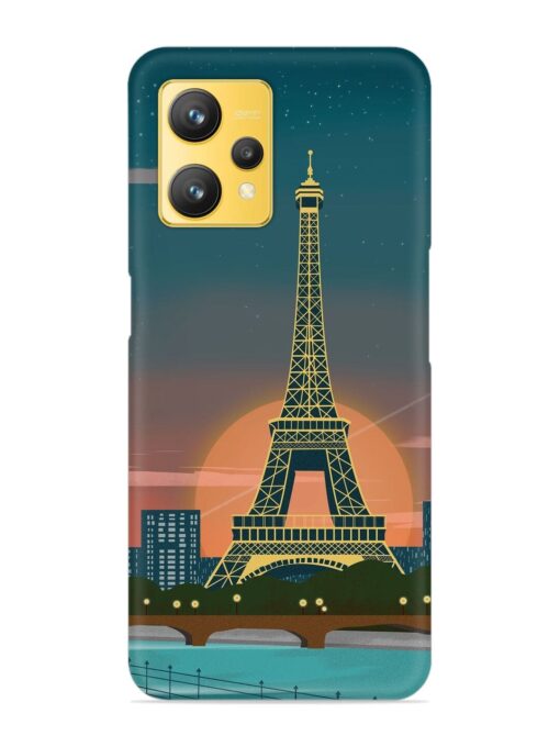 Scenery Architecture France Paris Snap Case for Realme 9 (4G) Zapvi