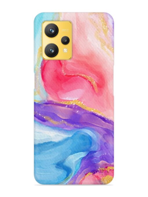 Watercolor Gradient Snap Case for Realme 9 (4G)