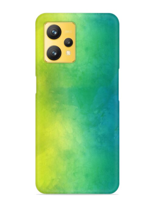 Yellow Green Gradient Snap Case for Realme 9 (4G)