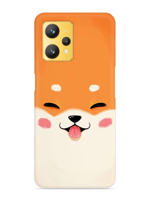 Happy Cat Art Snap Case for Realme 9 (4G)