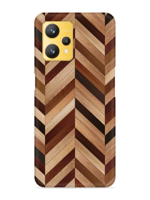 Seamless Wood Parquet Snap Case for Realme 9 (4G)