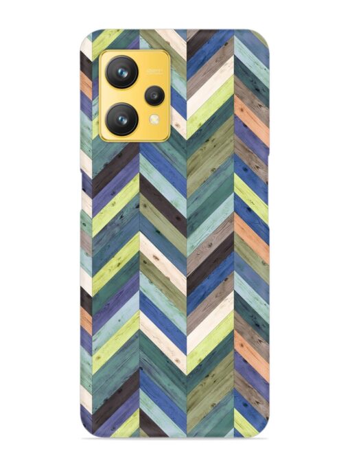 Chevron Random Color Snap Case for Realme 9 (4G)