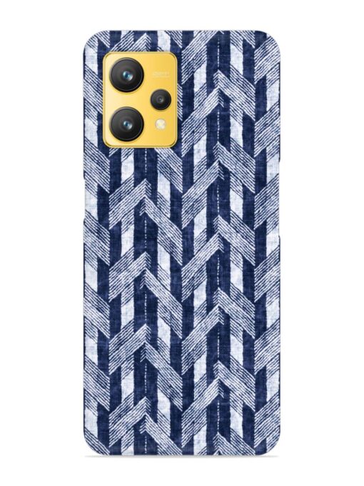 Abstract Herringbone Motif Snap Case for Realme 9 (4G)