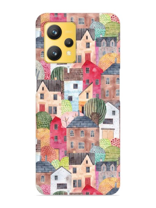 Abstract Seamless Pattern Snap Case for Realme 9 (4G) Zapvi