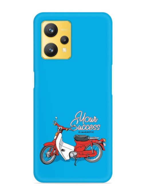 Motorcycles Image Vector Snap Case for Realme 9 (4G) Zapvi