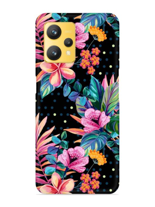 Seamless Floral Pattern Snap Case for Realme 9 (4G) Zapvi