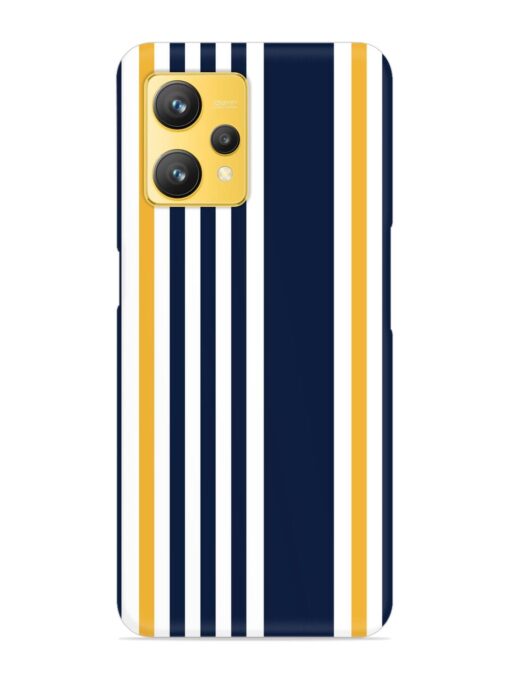 Seamless Stripe Pattern Snap Case for Realme 9 (4G)