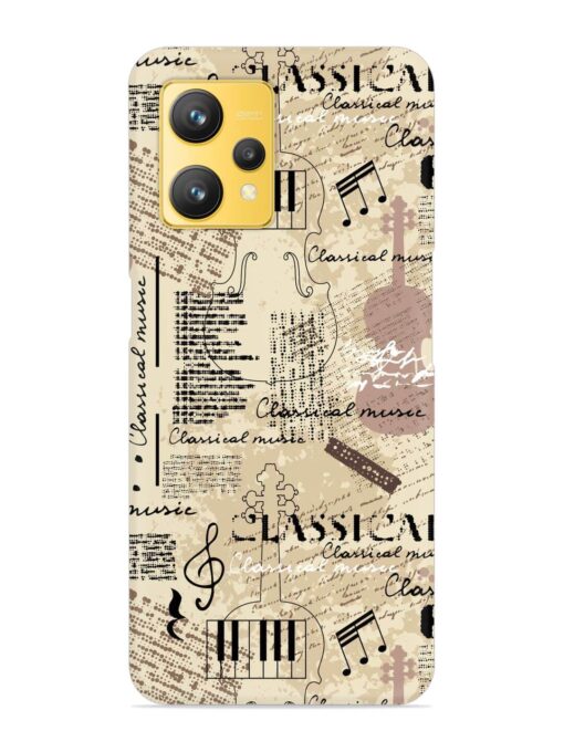 Classical Music Lpattern Snap Case for Realme 9 (4G) Zapvi