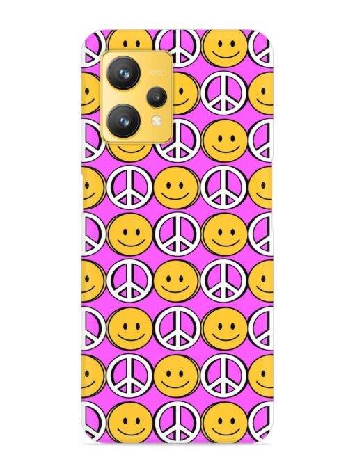 Smiley Face Peace Snap Case for Realme 9 (4G)