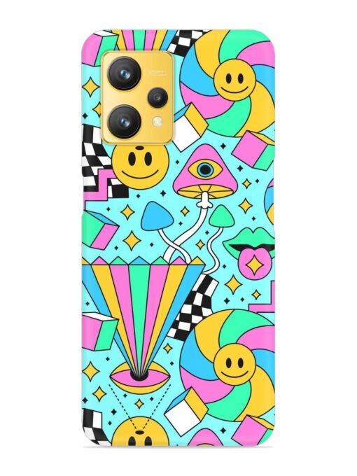 Trippy Rainbow 60S Snap Case for Realme 9 (4G)