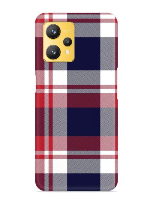 Classic Plaid Tartan Snap Case for Realme 9 (4G)